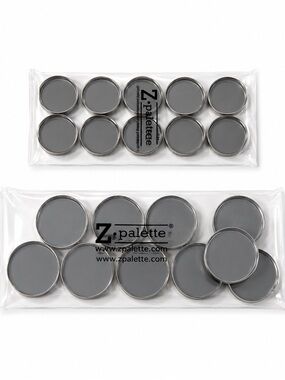 Z Palette Metal Round Empty Pans for Eyeshadow or Lipstick